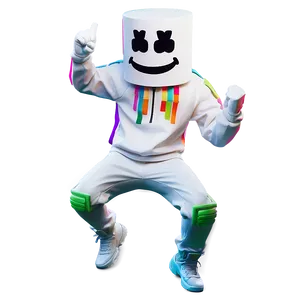 Marshmello Fortnite Victory Scene PNG 90 PNG