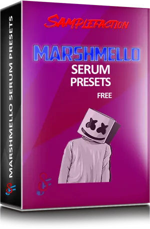 Marshmello Serum Presets Pack Cover PNG image