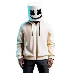 Marshmello Skin Fortnite PNG 06252024