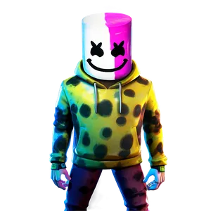 Marshmello Skin Fortnite Png Jsn78 PNG image