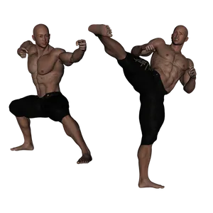 Martial_ Arts_ Demonstration PNG image