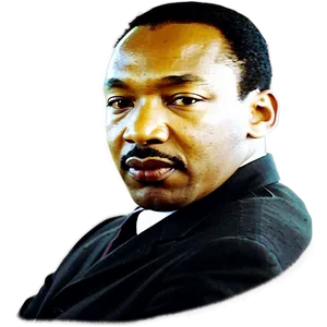 Martin Luther King Jr Profile PNG 25