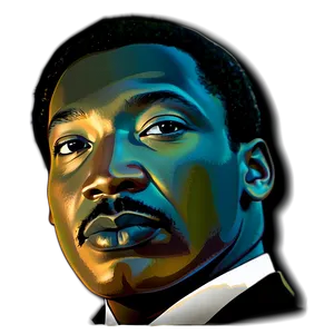 Martin Luther King Jr Silhouette Png 06202024 PNG image