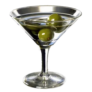 Martini With Olive PNG Uif21