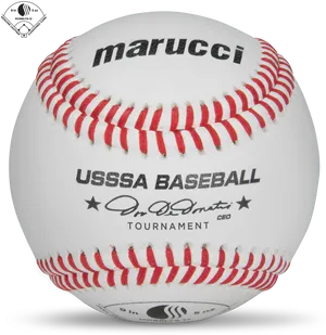 Marucci U S S S A Baseball Tournament Ball PNG image