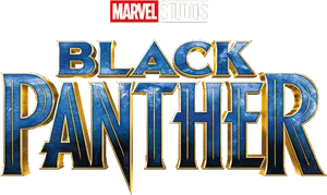 Marvel Black Panther Logo PNG image