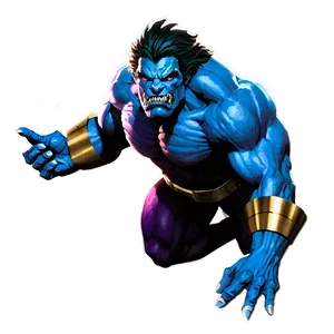 Marvel Comics Beast PNG 06242024