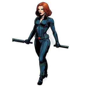 Marvel Comics Black Widow PNG 37