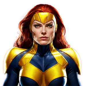 Marvel Comics Jean Grey PNG 06242024 PNG