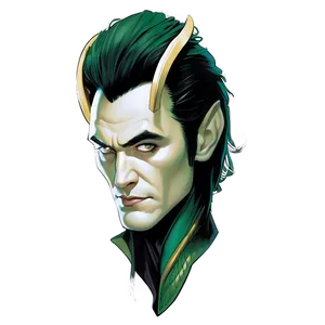 Marvel Comics Loki PNG Vrk74