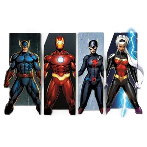 Marvel Comics Storm PNG 06242024