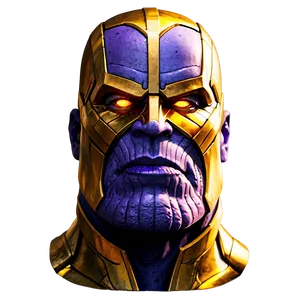 Marvel Comics Thanos PNG 06242024