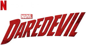 Marvel Daredevil Netflix Series Logo PNG image