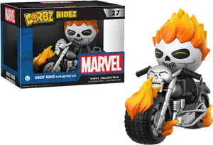 Marvel Ghost Rider Dorbz Ridez Collectible PNG image