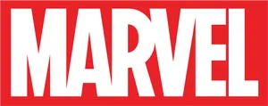 Marvel Logo Red Background PNG image