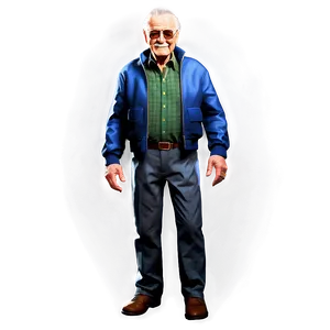 Marvel Mastermind Stan Lee PNG Fje63 PNG
