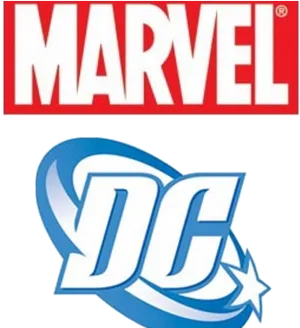 Marveland D C Logos Combined PNG image
