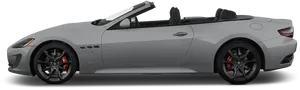Maserati Convertible Side View PNG image