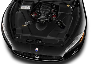 Maserati Engine Bay View PNG image