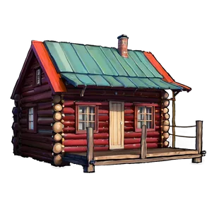 Masha's Animated Cabin PNG 1 PNG