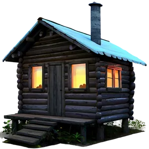 Masha's Animated Cabin PNG Pen PNG