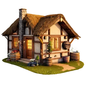 Masha's Cozy Cottage Png Axg9 PNG image