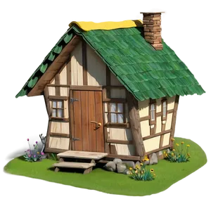 Masha's Forest House Scene PNG Pyd PNG