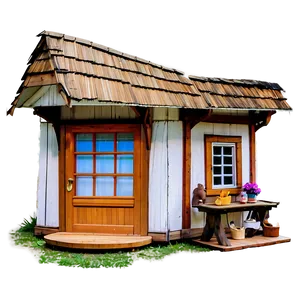 Masha's Storybook Cottage Png 06272024 PNG image