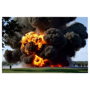 Massive Explosion Scene Png Hea32 PNG image