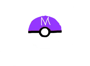 Master Ball Pokemon Capture Device PNG image