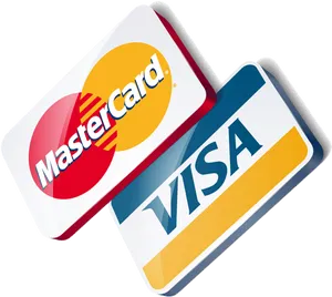 Master Cardand Visa Logos PNG image