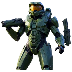 Master Chief And Prometheans Png 45 PNG image