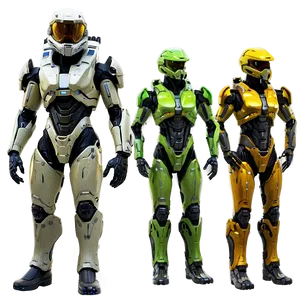 Master Chief And Prometheans Png Dyf PNG image
