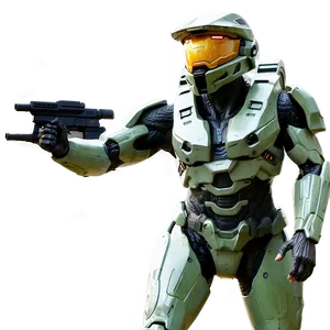Master Chief And Prometheans Png Kgu10 PNG image