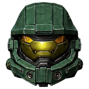 Master Chief Combat Helmet Png 06132024 PNG image