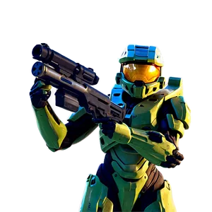 Master Chief Firefight Engage PNG Soy65 PNG