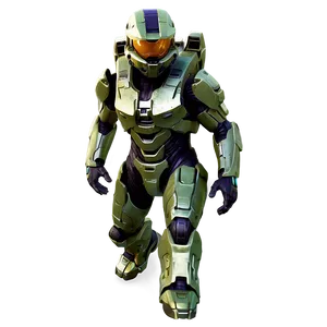 Master Chief Halo 3d Model Png Qfa PNG image