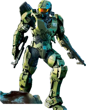 Master Chief Halo Armor PNG