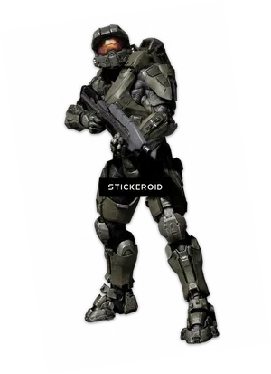 Master Chief Halo Armor PNG image