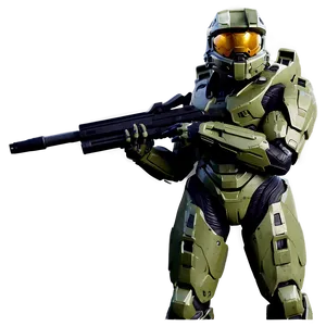 Master Chief Halo Full Body PNG 06252024