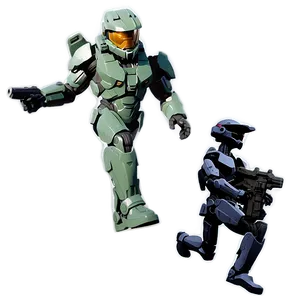 Master Chief Halo Minimalist Png 58 PNG image