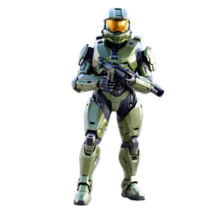Master Chief Halo Sci-fi PNG Ivc PNG