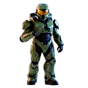 Master Chief Halo Side View PNG 63 PNG