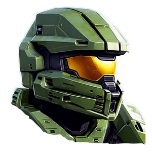 Master Chief Halo Side View Png Mjq38 PNG image