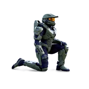 Master Chief Halo Signature Pose Png 3 PNG image