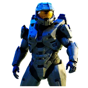 Master Chief Halo Skyline Background PNG 06252024