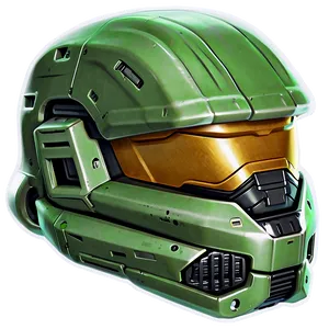 Master Chief Helmet Back View Png 06132024 PNG image