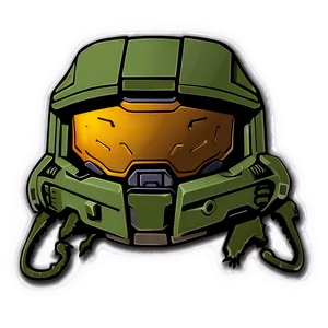 Master Chief Helmet Emblem PNG Syb72 PNG