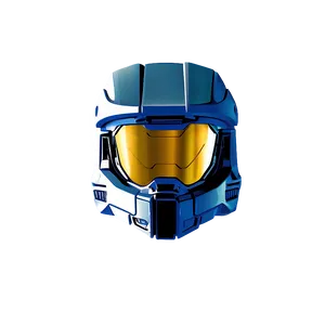 Master Chief Helmet Front View Png 06132024 PNG image