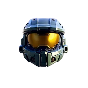 Master Chief Helmet Futuristic PNG Syg